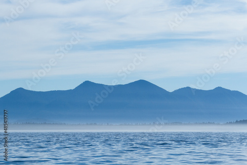 Mt, Flores, Flores Island, Clayoquot Sound, Vancouver Island, B.C, Canada.