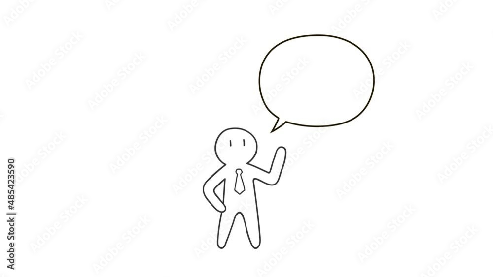 Doodle video. The hand draws the person leading the dialogue, then the hand with the eraser erases it Doodle video. The hand draws the person leading the dialogue, then the hand with the eraser erases it