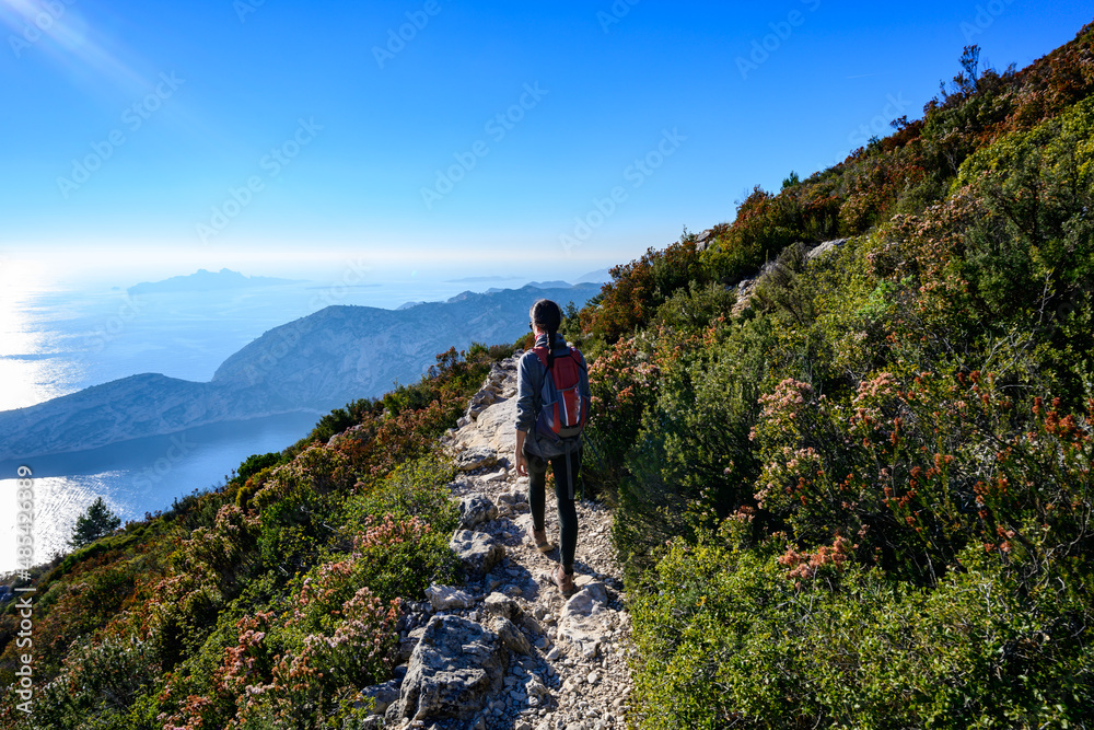 Marche dans les calanques