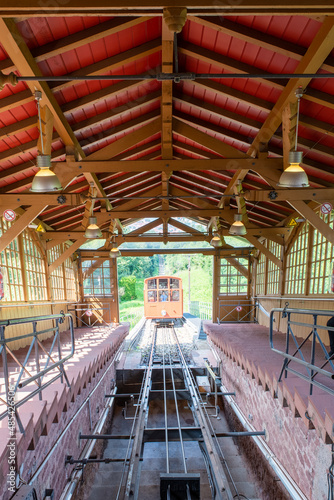 Mountain train  Bergbahn zum Königstuhl