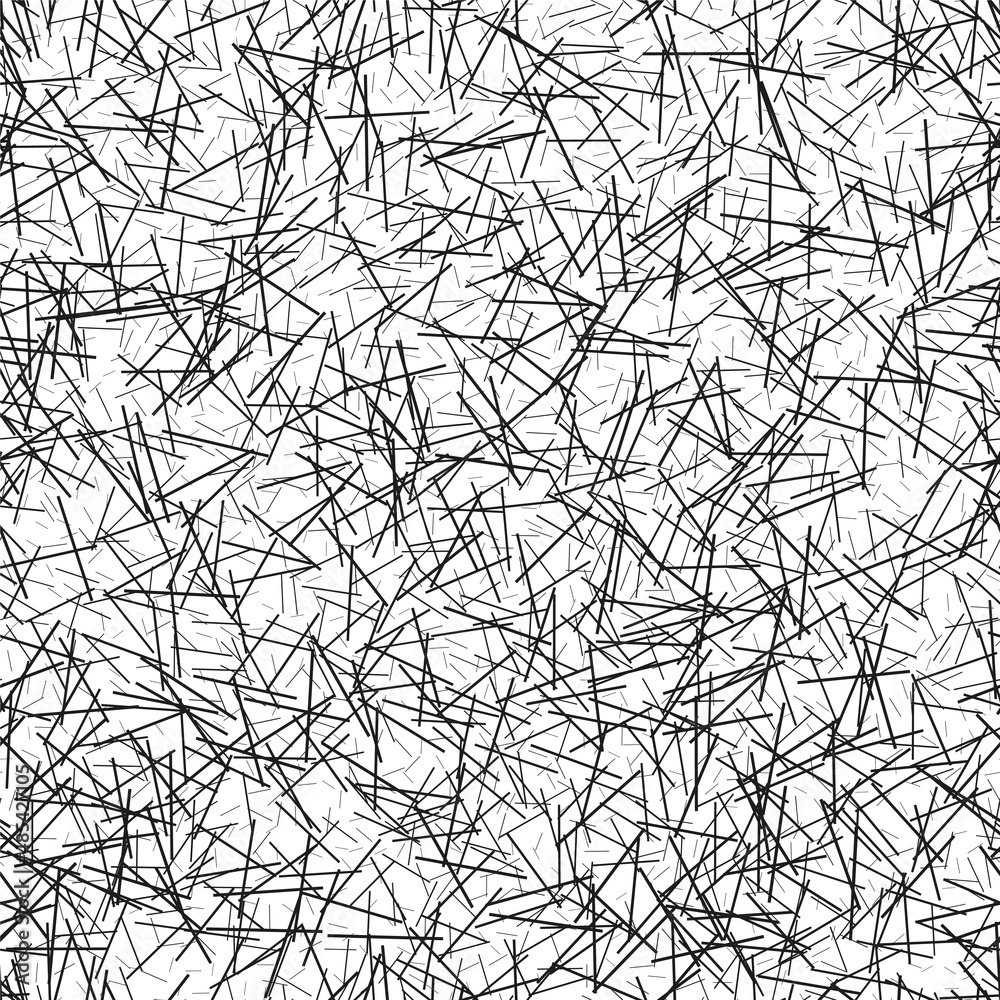 Obraz premium Abstract seamless pattern monochrome geometric elements. Vector illustration.