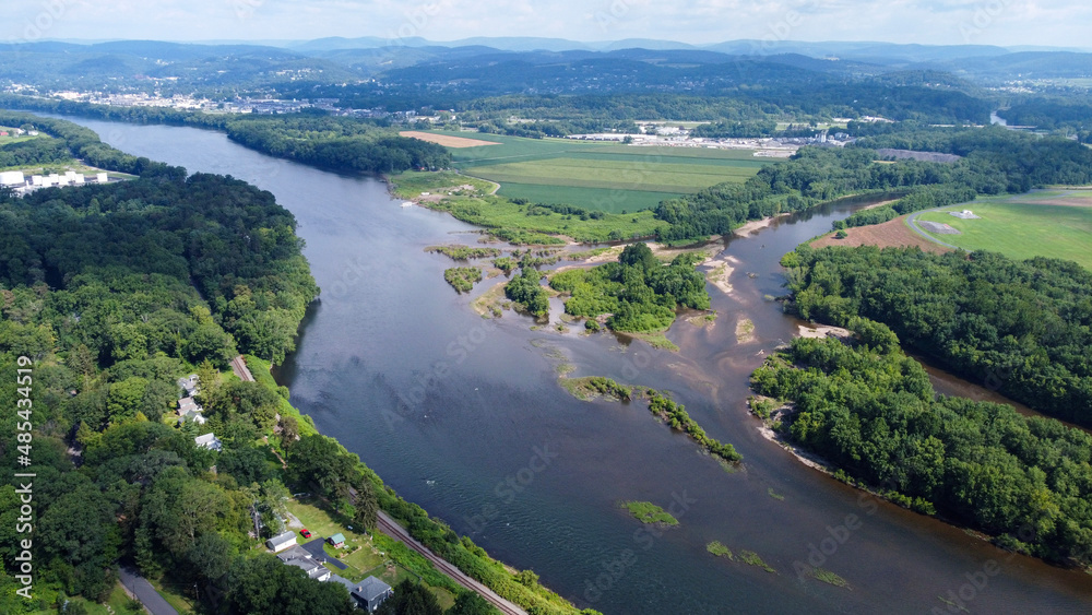 Fototapeta premium view of the river