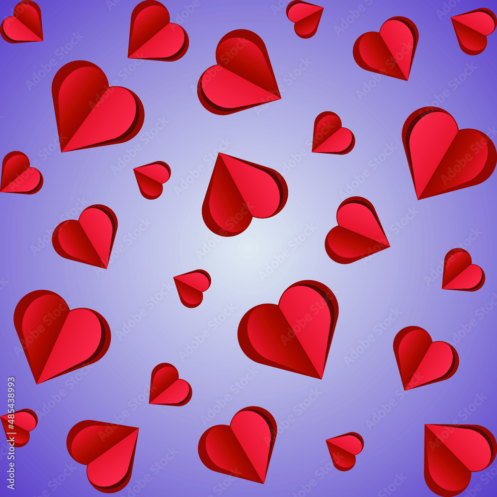 Valentine's Day background, heart seamless pattern, love shape background, and pattern vector design template Valentine's Day background, heart seamless pattern, love shape background, and pattern vector design template