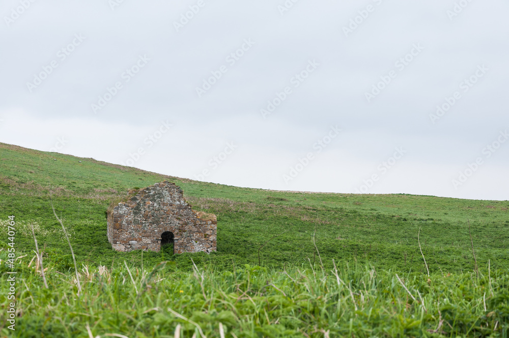 old house in the mountains