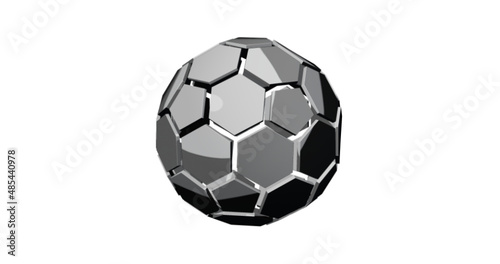 4K 3D Abstrakt Chemie Biologie Ball KI Büro Design