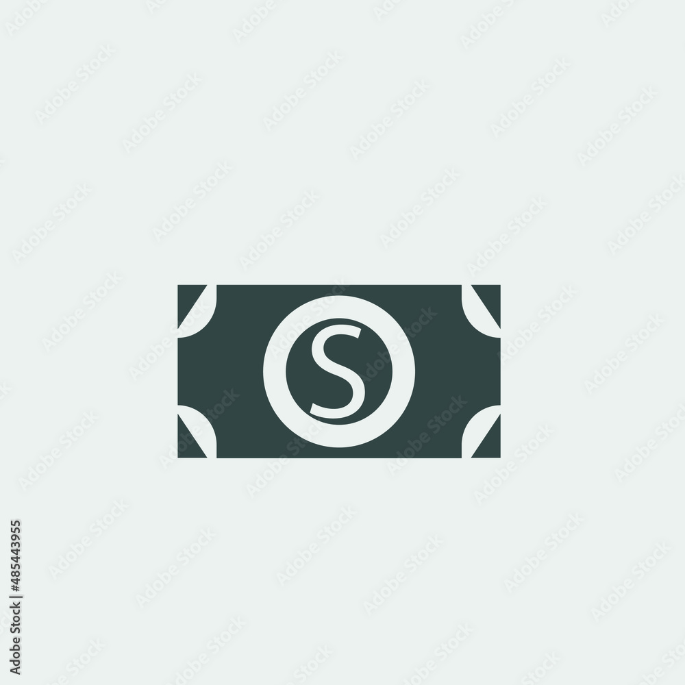 dollar vector icon illustration sign dollar vector icon illustration sign