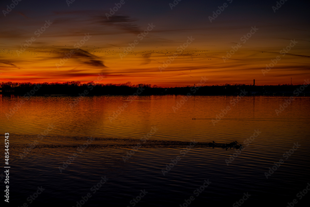 Obraz premium Oklahoma Sunset