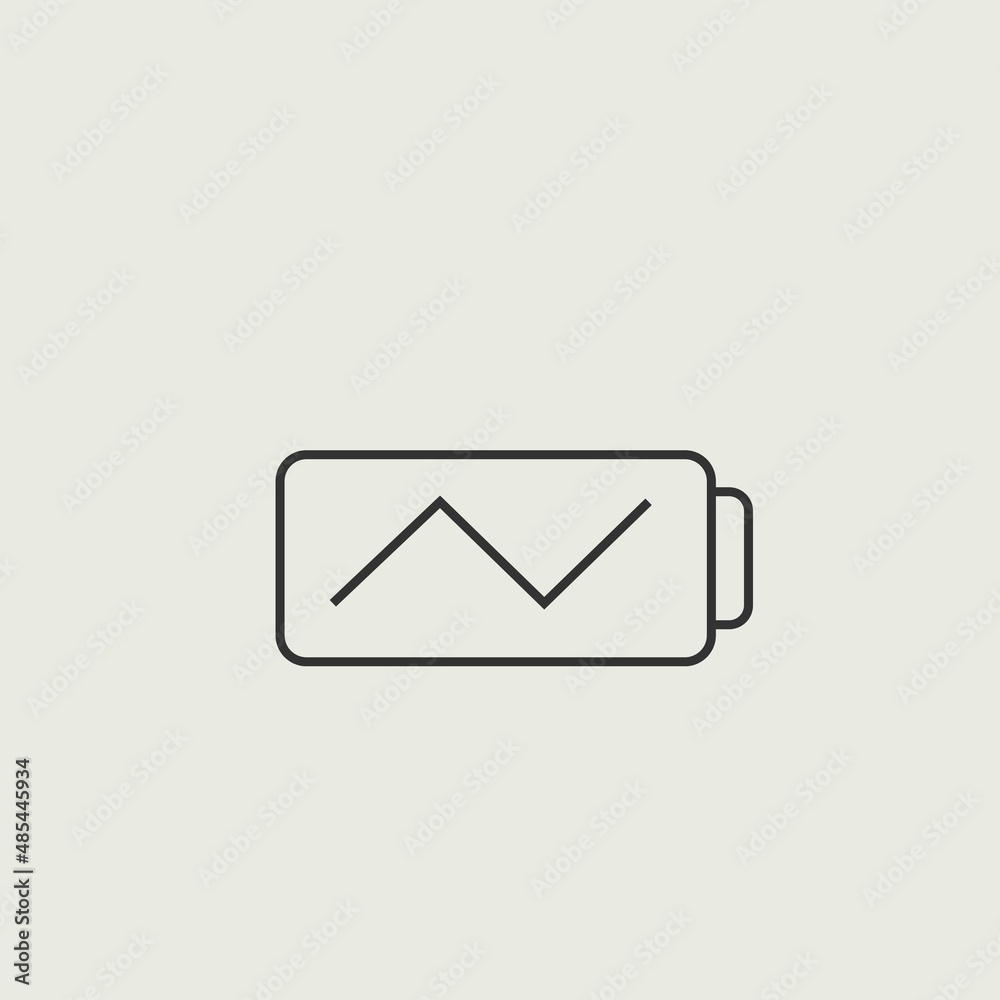 battery charging vector icon illustration sign battery charging vector icon illustration sign