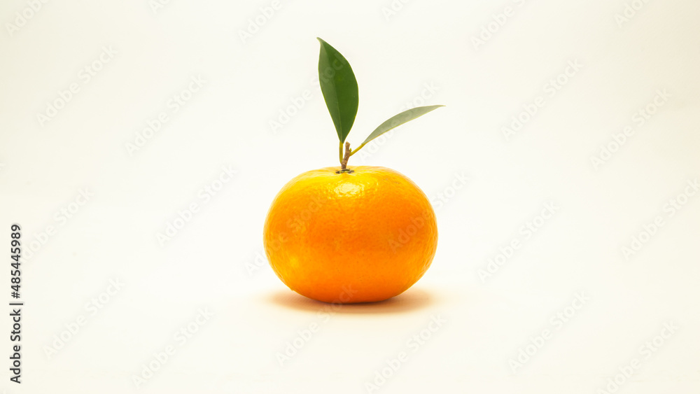 Fresh-looking yellow fruit oranges on a white background.Vitamin-rich fruit and good for health Advertising concept and healthy food Fresh-looking yellow fruit oranges on a white background.Vitamin-rich fruit and good for health Advertising concept and healthy food
