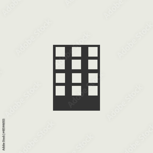 buildings vector icon illustration sign
