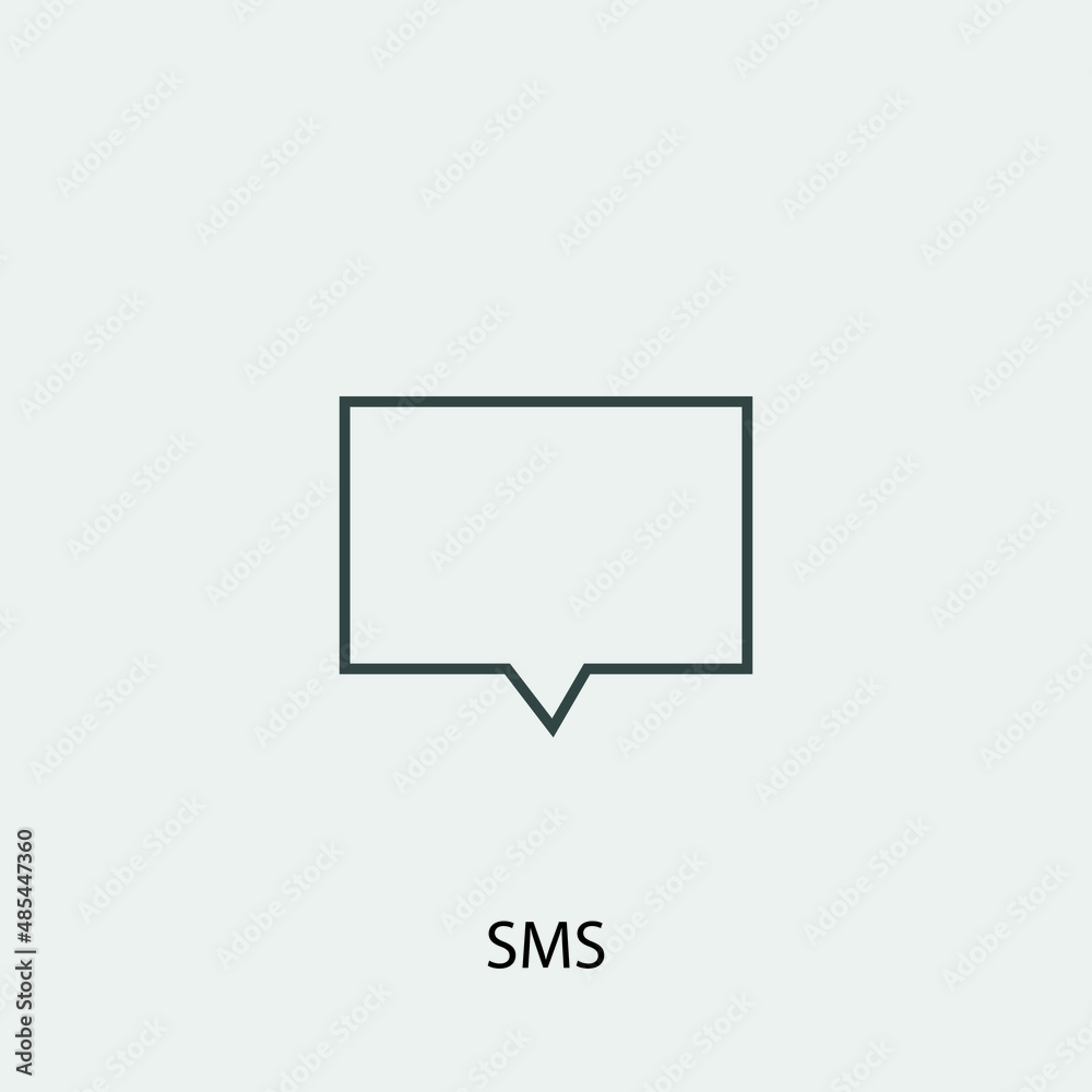message vector icon illustration sign message vector icon illustration sign