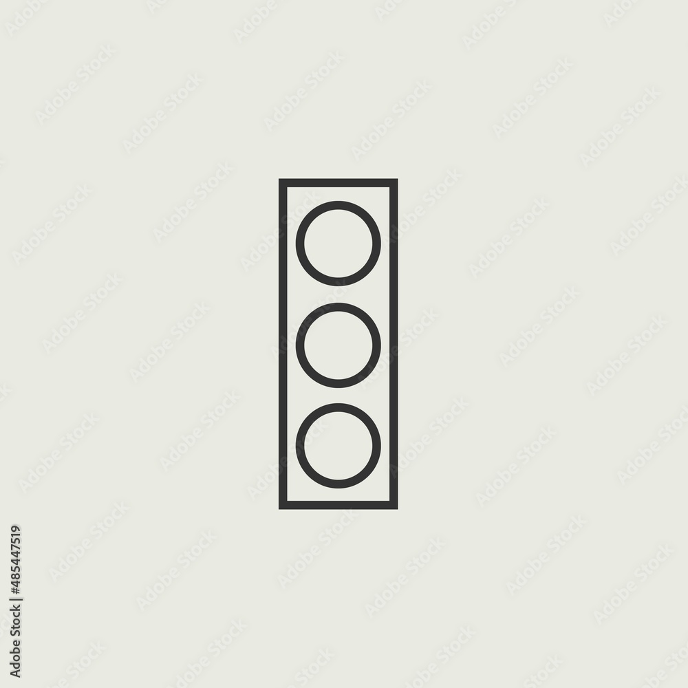 traffic lights and signs vector icon illustration sign traffic lights and signs vector icon illustration sign