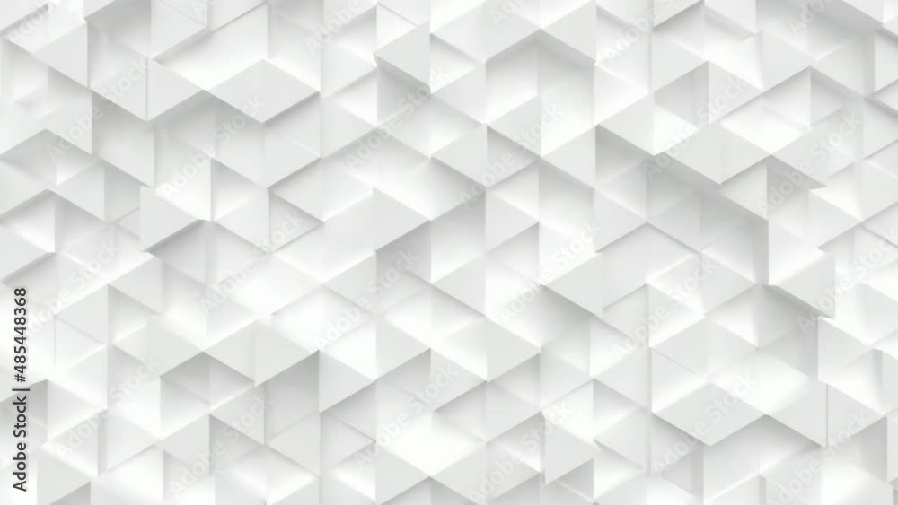 Abstract motion background from random moving triangles, seamless loop animation Abstract motion background from random moving triangles, seamless loop animation