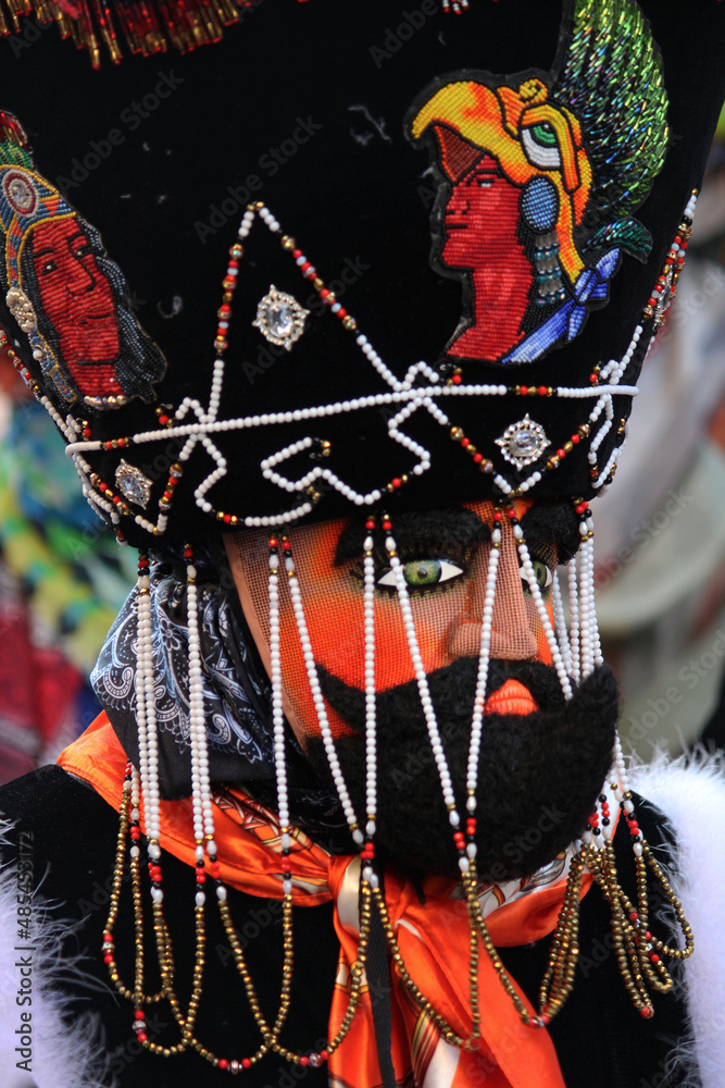 Festival of Huehuenches and Chinelos in Mexico City