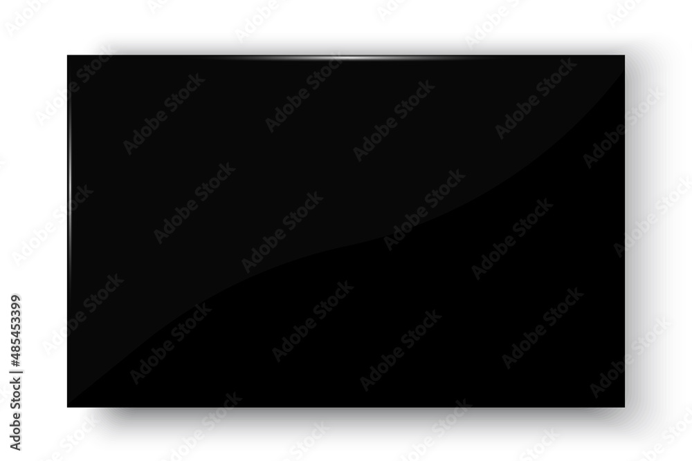 Black square, great design for any purposes. Background, wallpaper, wrapping paper. Vector illustration. stock image.