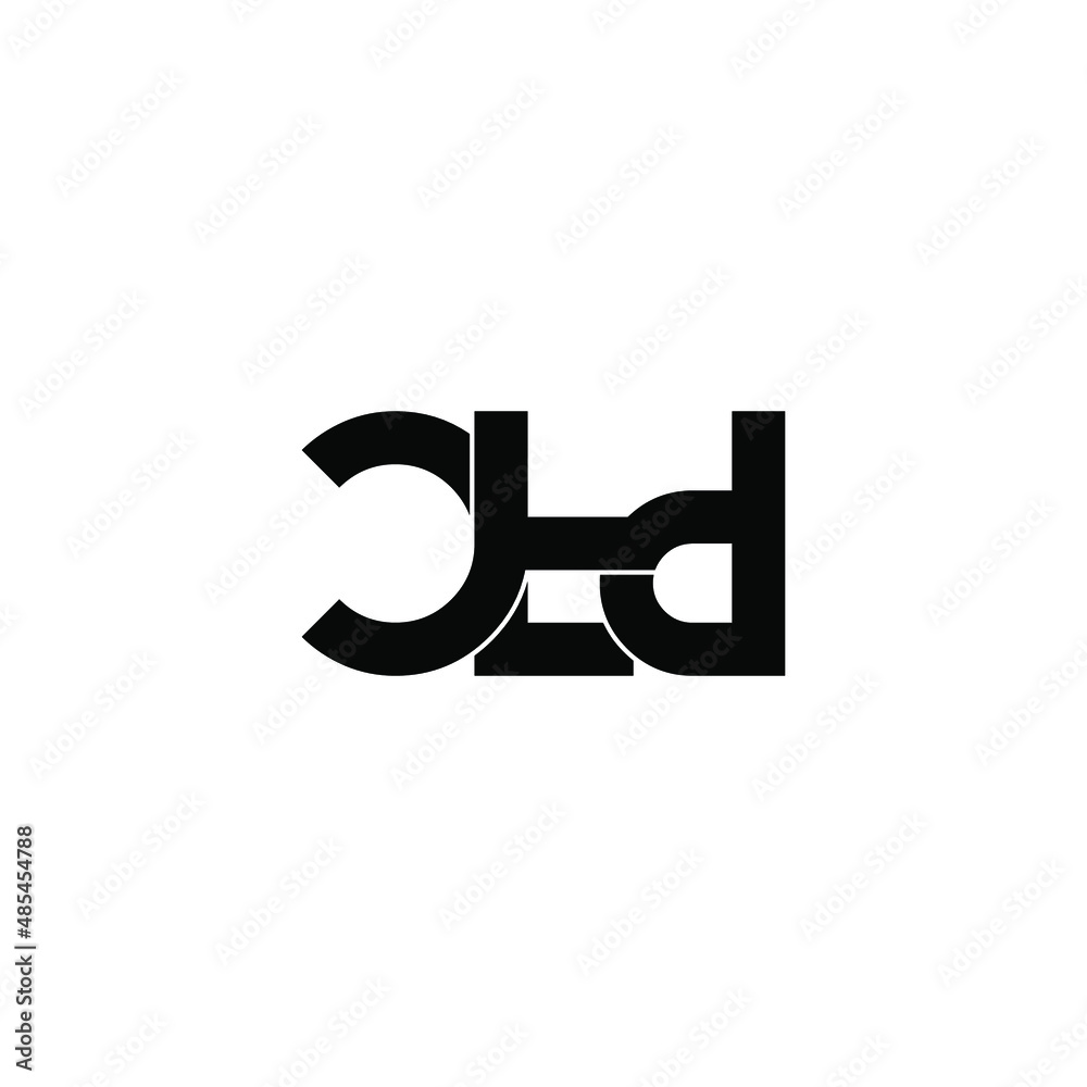 ctd letter original monogram logo design ctd letter original monogram logo design