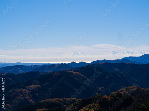 高尾山から見える風景