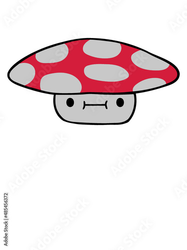 Süßer kleiner Pilz 