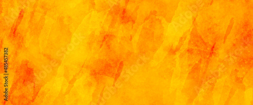 abstract orange background, Yellow cement or concrete wall texture and background, Old concrete wall fragment.