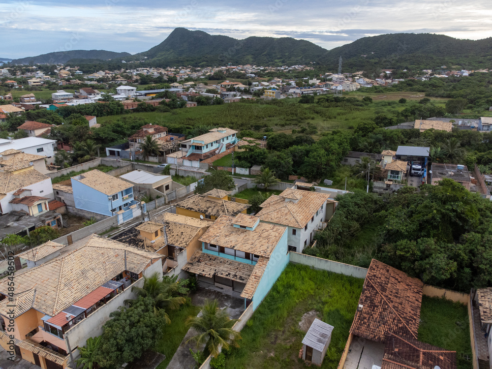 view of the city - drone - Armação de Búzios, Rio de Janeiro, Brazil view of the city - drone - Armação de Búzios, Rio de Janeiro, Brazil