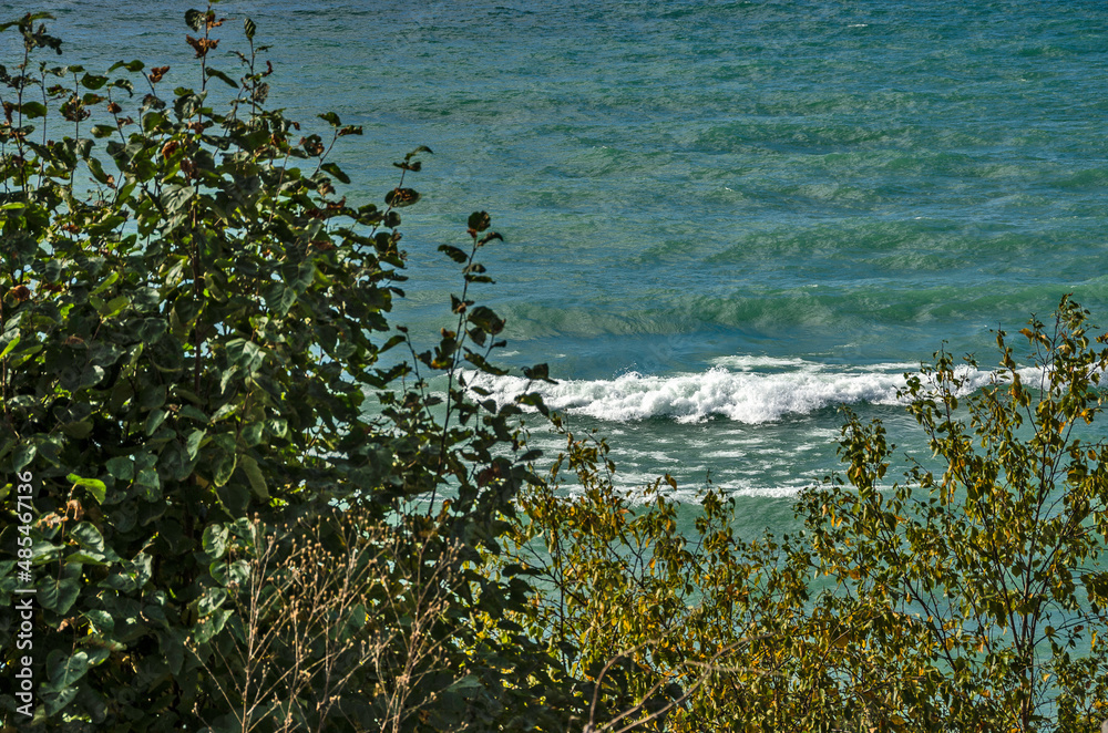 Waves on Lake Michigan 