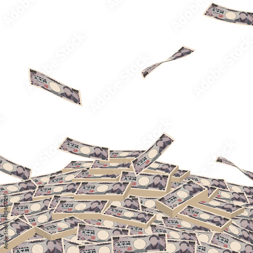 五千円　札束　お札　お金　現金