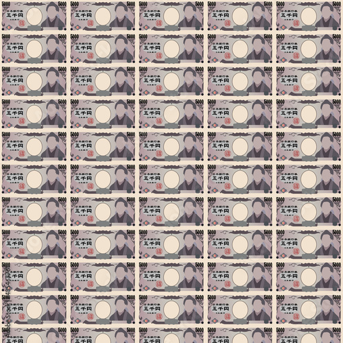 五千円　札束　お札　お金　現金