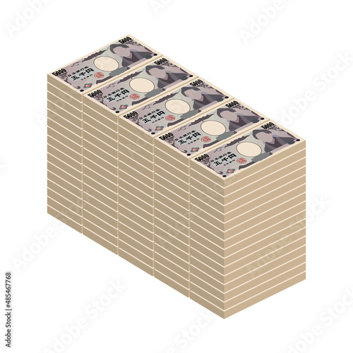 五千円　札束　お札　お金　現金