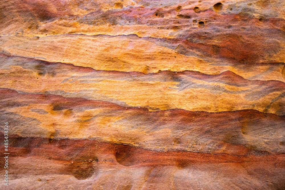Colorful stone layers Colorful stone layers