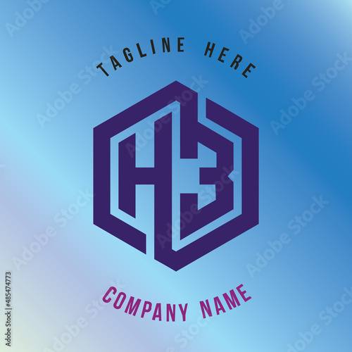 H3 lettering logo is simple, easy to understand and authoritative
