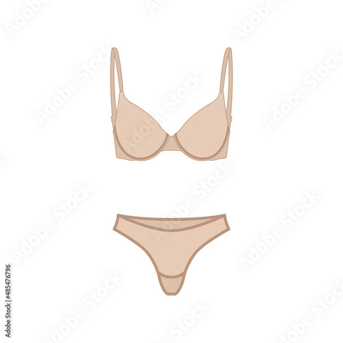 Bikini icon isolated on white background. Underwear symbol modern, simple, vector, icon for website design, mobile app, ui. Vector Illustration