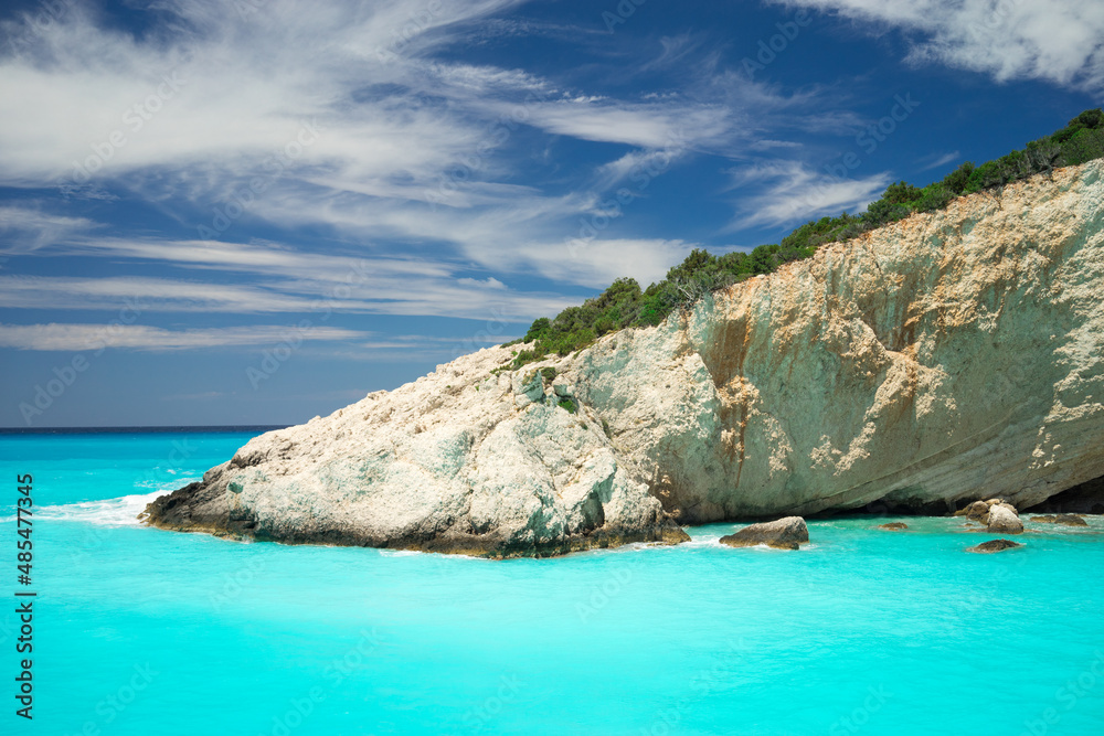 Fototapeta premium Porto Katsiki edge cliff