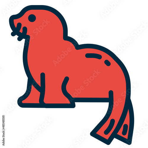 animal two tone icon