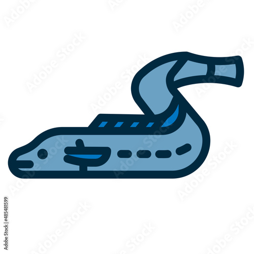 eel two tone icon