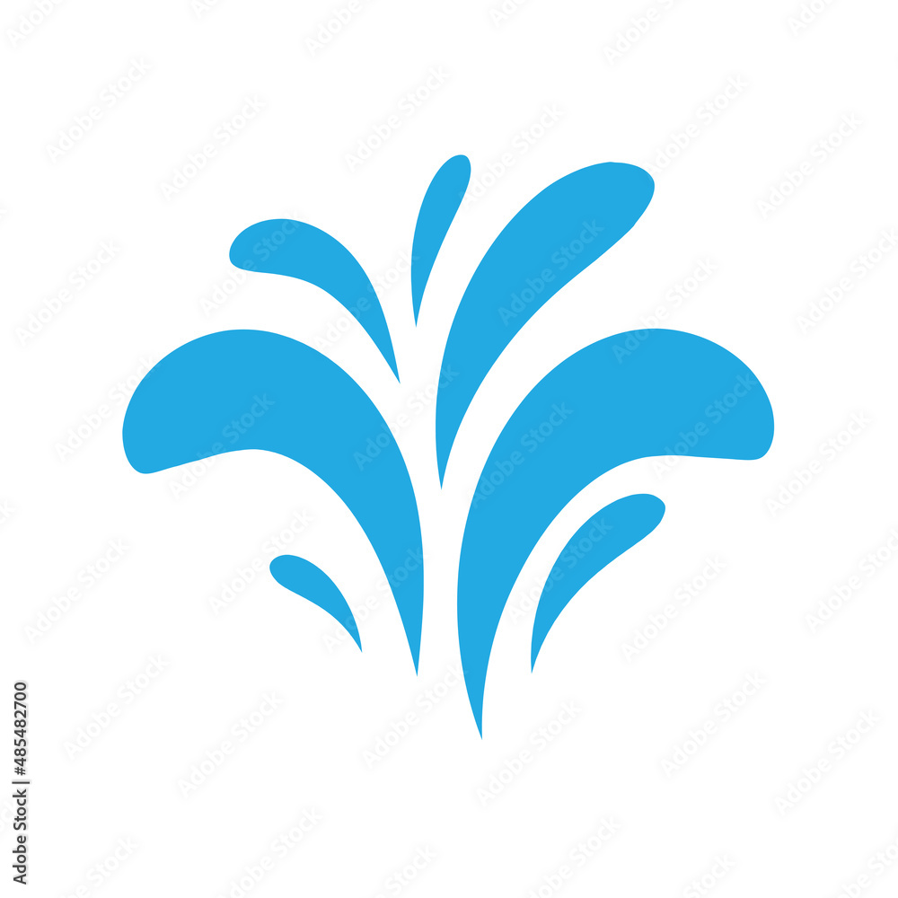 splashing water drop vector For decorating Songkran festival posters. splashing water drop vector For decorating Songkran festival posters.