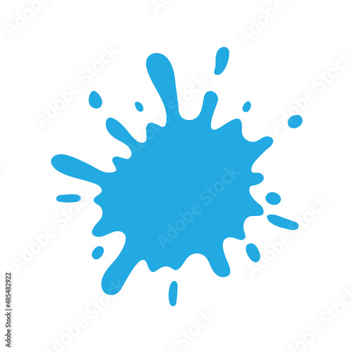 splashing water drop vector For decorating Songkran festival posters.