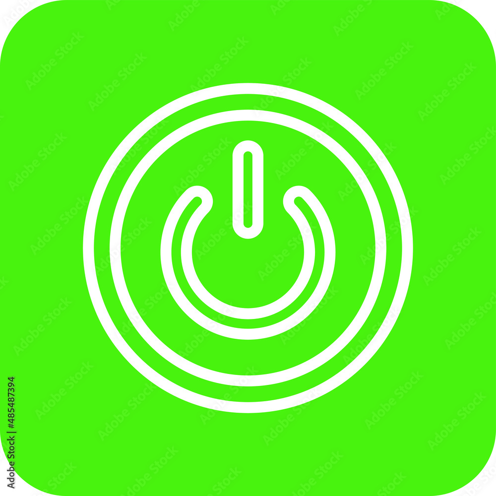 Power Button Vector Icon Design Illustration Power Button Vector Icon Design Illustration
