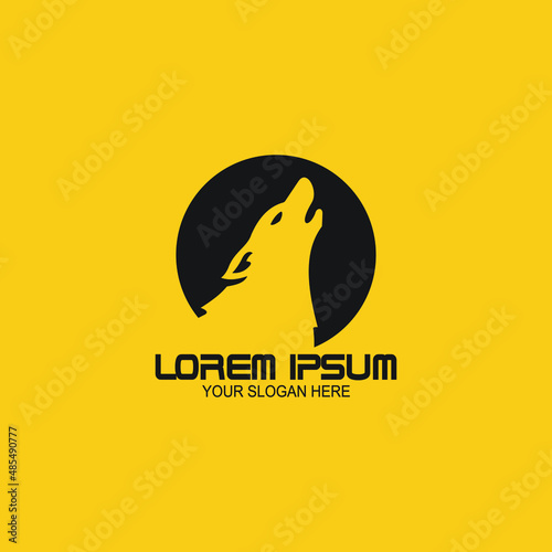 Wolf Logo Design Vector