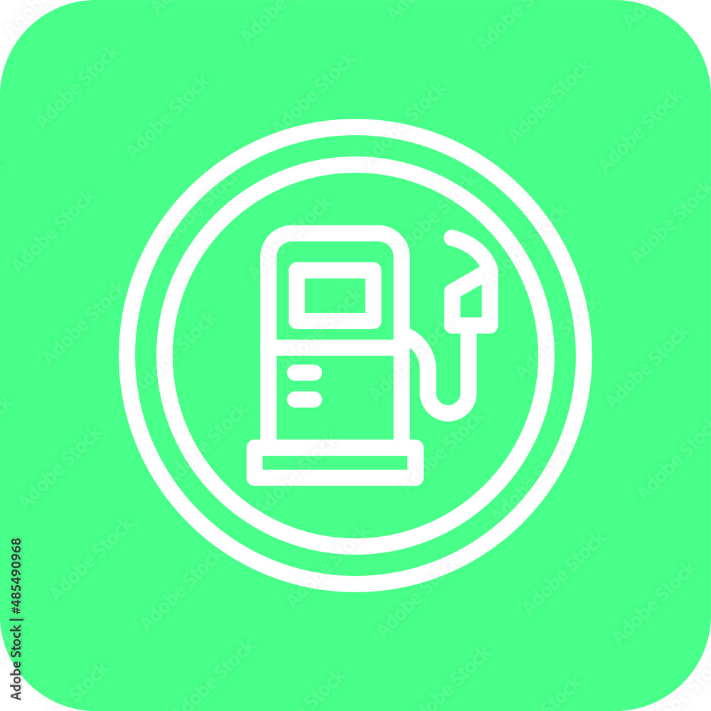 Gas station Vector Icon Design Illustration Gas station Vector Icon Design Illustration