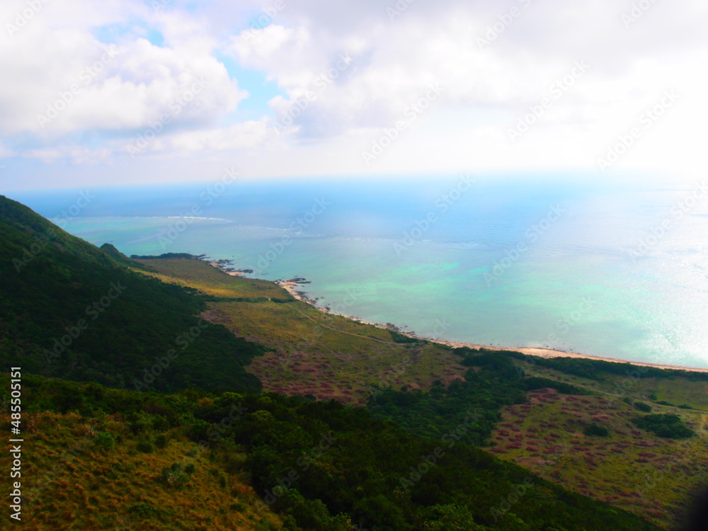 パラグライダーから見る石垣島北部