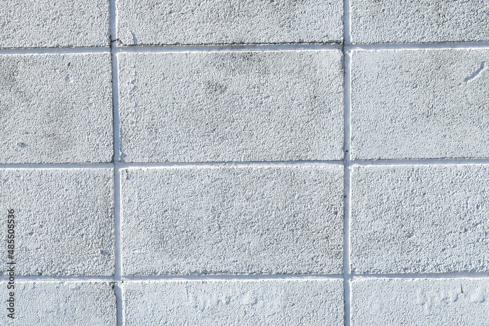 Naklejka premium ブロック塀