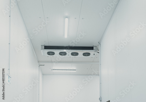 Photography Storage freezer, brand new refrigeration unit on the ceiling