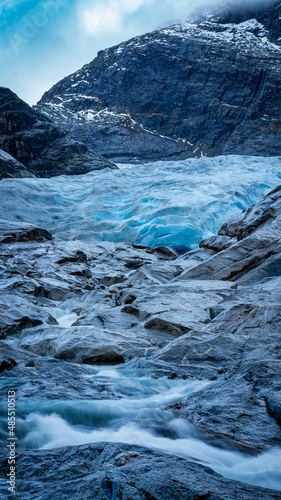 Top of the Nigardsbreen Glacier in Norway © IN Works
