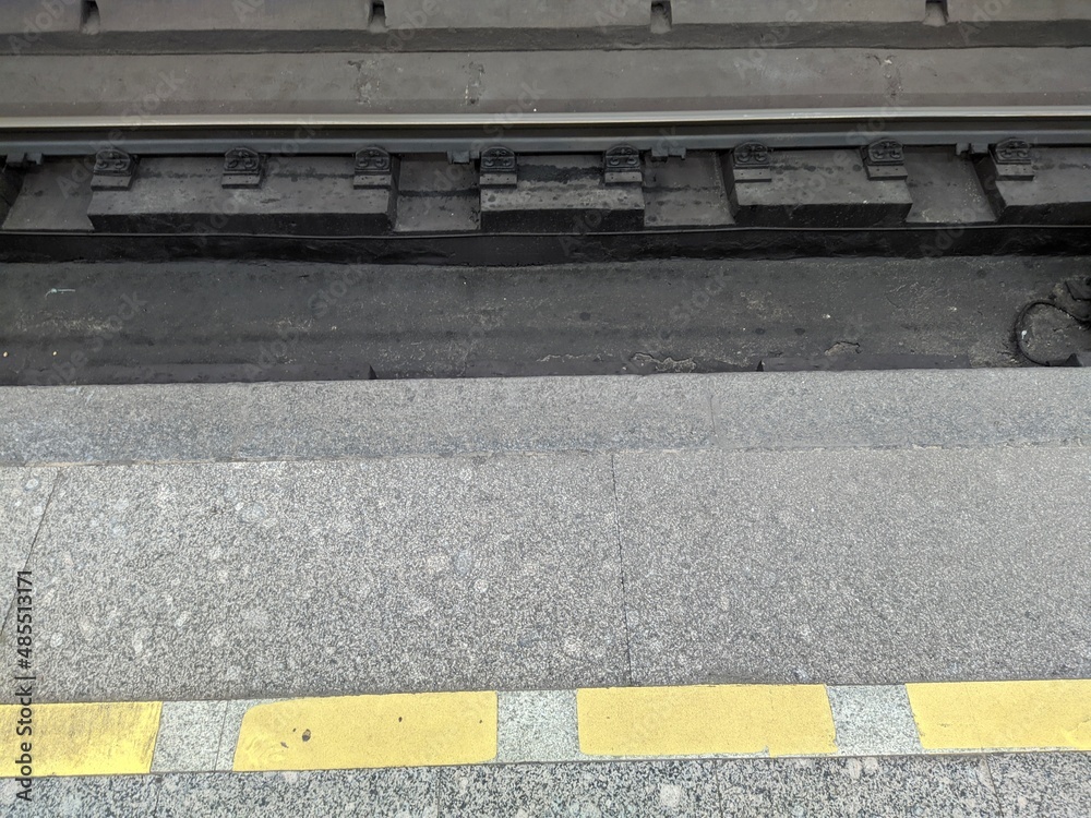 Fototapeta premium metro platform in the city of Saint Petersburg Russia.