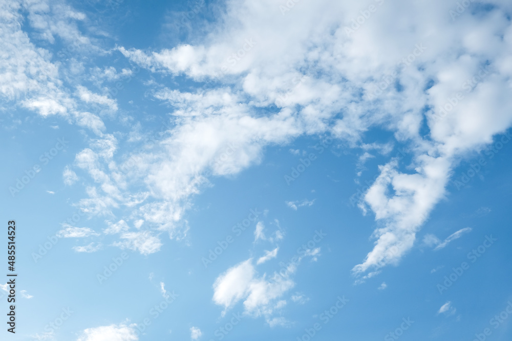 Background with clouds scatter on blue sky, beautiful nature Background with clouds scatter on blue sky, beautiful nature