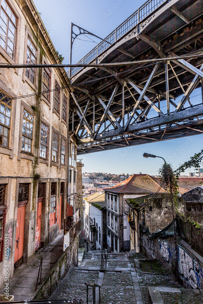 L'escalier Codeçal à Porto Ribeira