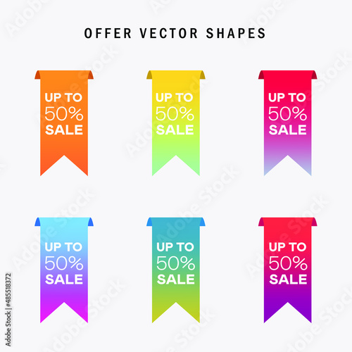 Offer Vector Shapes Design 
