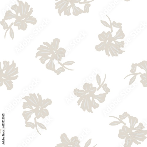 Wallpaper Mural Floral Seamless Pattern Design Background Torontodigital.ca