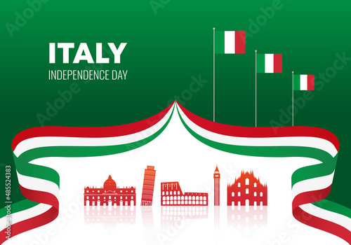 Italy Independence day back...