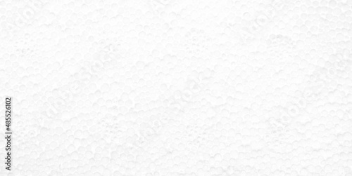 The texture of the surface of white foam, polystyrene.Abstract background,panorama, panoramic,